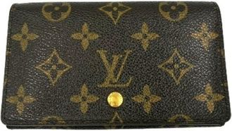 Louis Vuitton Monogram Brown Pvc Coin Purse/Coin Case (Pre-Owned)