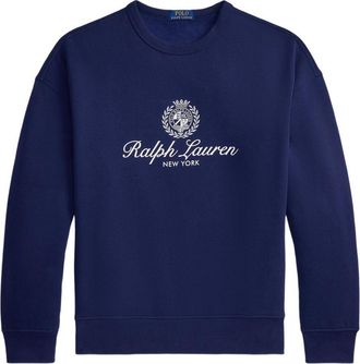 Polo Ralph Lauren Mens Sweatshirt Blue Cotton Sweatshirts Sweater