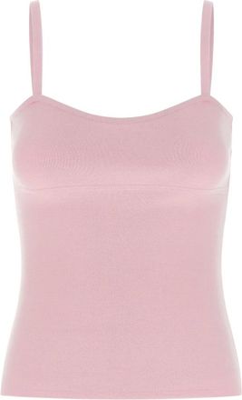 Max Mara Mxmepica Top - female - Max Mara - Sleeveless Tops - Pink - XL - Tops
