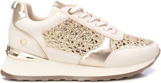 Xti Womens Trainer Sneakers In Beige