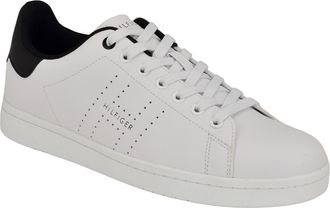 Tommy Hilfiger Liston Sneaker in Whi06 - White/black at Nordstrom Rack, Size 11.5
