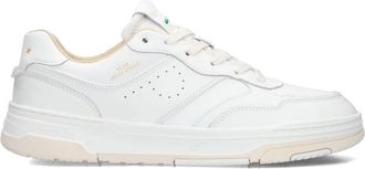 Pantofola D'oro Witte leren sneakers voor heren - Heren - Sneakers - Wit - 41 EU - Leer - Schoenen