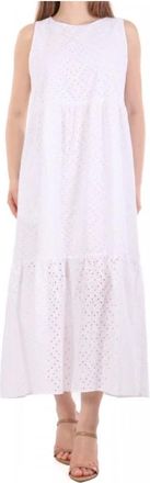 Marella Kleedjes > Day Kleedjes > Midi Kleedjes - Dames - Casual kleedjes - Wit - M - Kleedjes