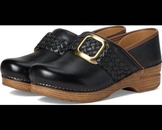 Dansko Womens Pro Braided Clog In Black