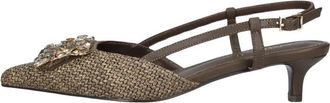 Notre-V Schoenen, Dames, Bruin, 39 EU, Pointed Slingbacks