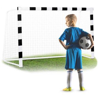 OEM Porter&iacute;a De F&uacute;tbol 180 X 120 X 60 Cm Ns-464 Blanco Y Negro