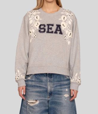 Sea New York Georgie Sweatshirt In Gray