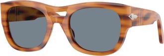 Persol Stijlvolle zonnebril in bruine tint - unisex - Zonnebrillen - Bruin - 54 MM - Accessoires