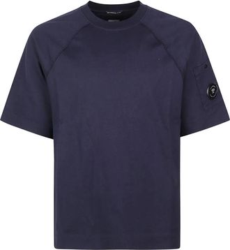 C.P. Company T-Shirt - - Tops - Uomo - Blu - S