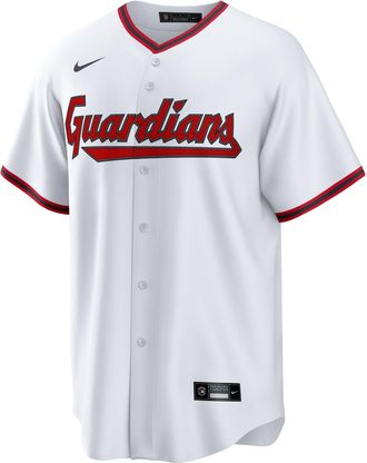 Nike Travis Bazzana Cleveland Guardians Nike Mens MLB Replica Jersey in White | RE250CYZGU9-4SM