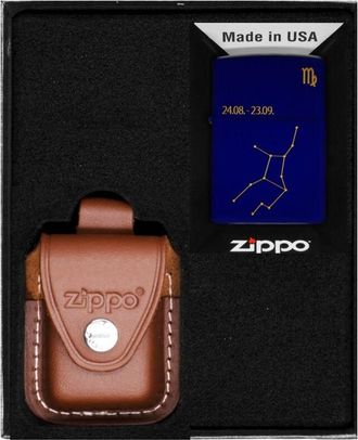 OEM Juego De Encendedores Zippo Zodiac Vigro Design Panna Regalo N.&deg; 4