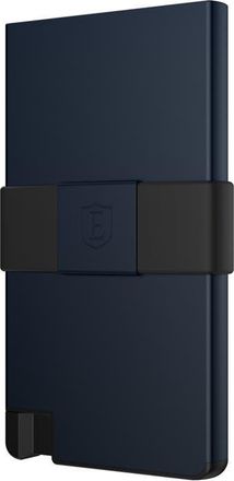 Ekster Pro Button Release Recycled Metal Card Holder in Midnight Blue at Nordstrom