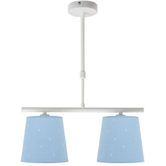 Fabrilamp Fabrilamp - Lampara Consciencia 2xe14 Celeste Regx39x16 Cm