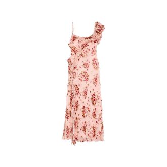Rixo Ester Jurk - Dames - Avondkleed - Veelkleurig - S - Leer - Kleedjes