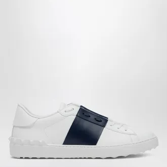 Valentino Garavani Sneakers Open bianca/blu marino