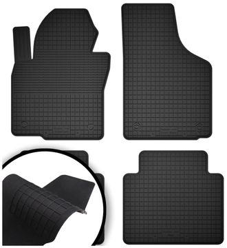 OEM Alfombrillas De Goma Para: Volkswagen Tiguan I Monovolumen (2007-2015)