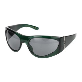 Gucci Stijlvolle Zonnebril - Heren - Zonnebrillen - Groen - 63 MM - Accessoires