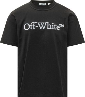 Off-white Black Logo Relaxed T-Shirt