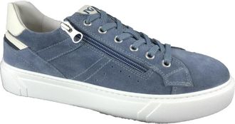 Nero Giardini 01131 Sneaker - Heren - Sneakers - Blauw - 40 EU - Su&egrave;de - Schoenen