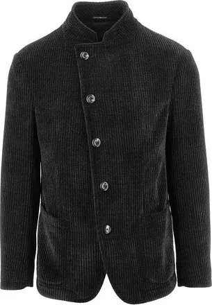 Emporio Armani Ribbed chenille jacket Man 46