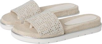 Donald J Pliner Joella Womens Sandals Silver : 9.5 M, Leather