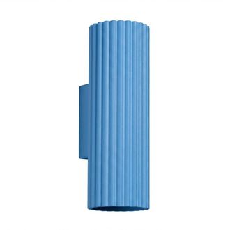 Sollux Lighting Aplique azul claro aluminio alt. 20 cm