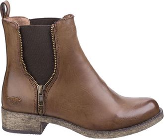 Rocket Dog Dames/dames Camilla Bromley Enkellaarsjes met kruis (Bruin)