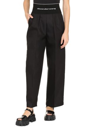 Alexander Wang Tailored Trousers Pants In Black