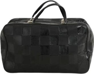Louis Vuitton Pre-owned Weekend Bags, female, Black, Size: ONE SIZE Pre-owned Nikolai Bowling Bag