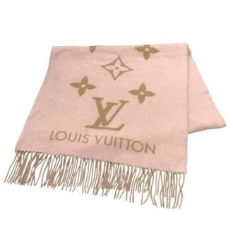 Louis Vuitton Pre-owned Stole - Dames - Pre-owned - Roze - Maat: ONE Size Kasjmier