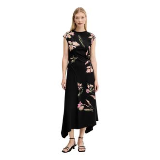 Desigual Dames, Jurken, Zwart, Maat: XS
