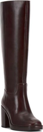 Vince Camuto Gibi Knee High Boot in Rich Mahogany at Nordstrom, Size 7.5 Extra-Wide Calf