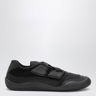 Prada Sneakers Speedrock nere in pelle e rete