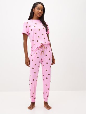 Twik Womens Adorable patterned soft pyjama joggers