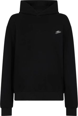 Plein Sport Fleece Hoodie Chrome Scratch - Heren - Sportshirts - Zwart - 3XL - Fitness