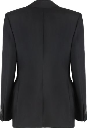 Bottega Veneta Womens Blazer Stretch Wool Black Blazers Jacket