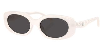 Coach Womens 54 mm Dark Havana Sunglasses