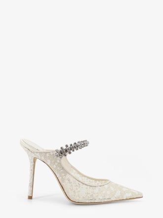 Jimmy Choo London Embroidered tulle d&eacute;collet&eacute; - JIMMY CHOO - gender_Woman