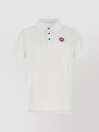 Canada Goose cotton piqu&eacute; polo shirt