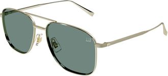 Dunhill DU0118S 001 Mens Sunglasses Gold Size 57