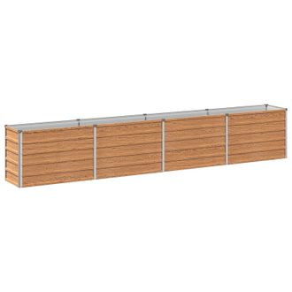 vidaXL Cama De Jard&iacute;n Elevada Madera Marr&oacute;n 320 X 40 X 55 Cm Vidaxl