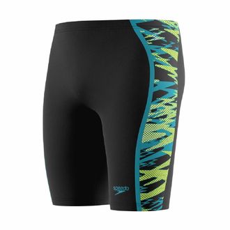 Speedo Hyperboom Splice Jammer-shorts voor heren (Antraciet/Teal)
