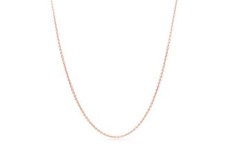 Pandora Sterling Silver Chain with 14k Rose Gold Plating 45 cm/17.7 in