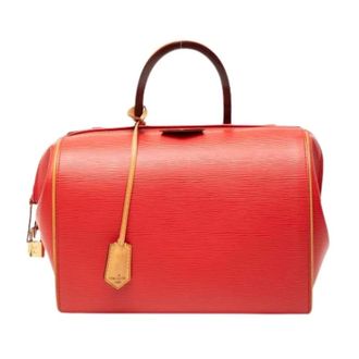 Louis Vuitton Pre-owned Handbags, female, Red, Size: ONE SIZE Pre-owned The Doc