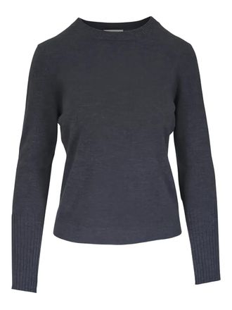 Kinross Cashmere long-sleeve top - Grey