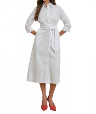 Favorite Daughter The Well Mannered Dress In White