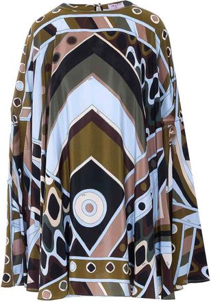 Emilio Pucci Emilio Multicolor Short Kaftan