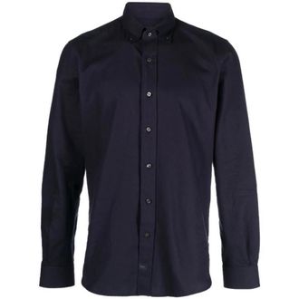 Fay Heren, Overhemden, Blauw, Maat: 3XL Katoen