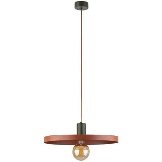 Luminosa Light Designs TK Sila L&aacute;mpara de techo colgante de c&uacute;pula de 40 cm Ceglasty 1xE27