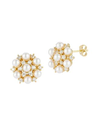 Sphera Milano Plated Cz Earrings